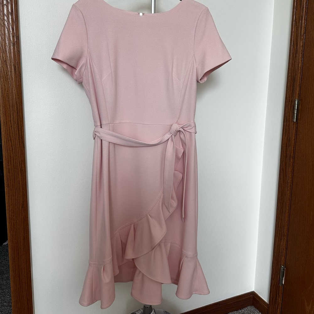 Calvin Klein Soft Pink Midi Dress